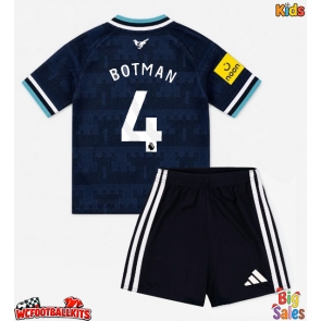 Newcastle United Sven Botman #4 Replica Away Stadium Kit for Kids 2026-27 Short Sleeve (+ pants)